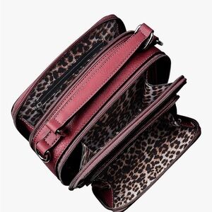 Darling Women's HandBag with Animal Print Lining